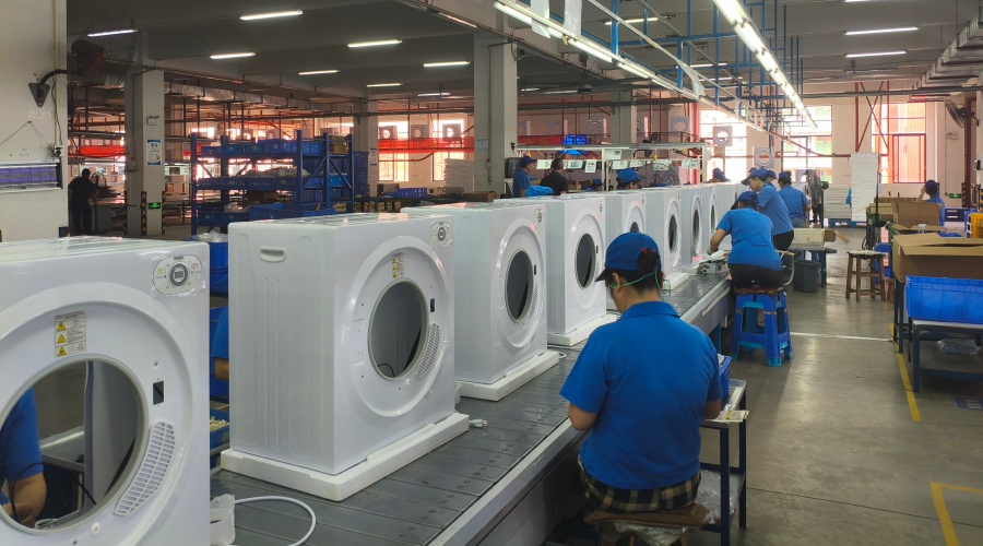 考察滾筒干衣機工廠，為什么樣機好看不等于量產靠譜